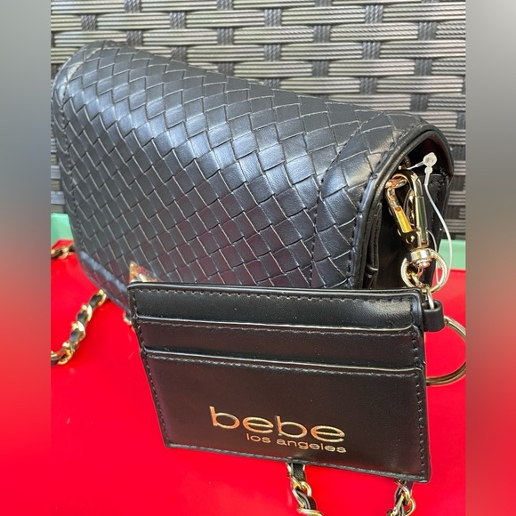 Bebe Crossbody Bag,Bebe Bag,Bebe Black Crossbody Bag - Picture 10 of 16